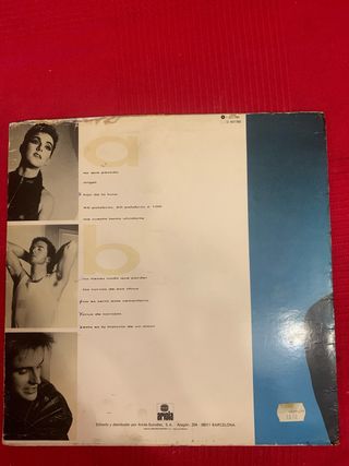 Disco Vinilo Mecano - Entre el Cielo y el Suelo