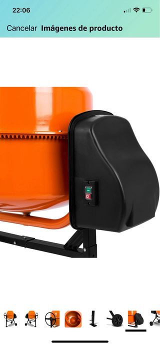 Alquiler hormigonera 130 litros