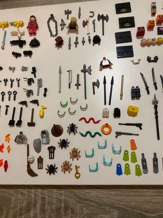Lotto Lego - lotto di pezzi e accessori Lego