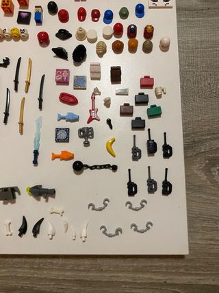 Lotto Lego - lotto di pezzi e accessori Lego