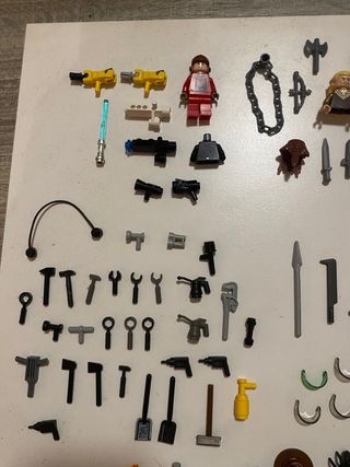 Lotto Lego - lotto di pezzi e accessori Lego