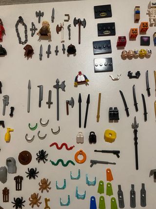 Lotto Lego - lotto di pezzi e accessori Lego