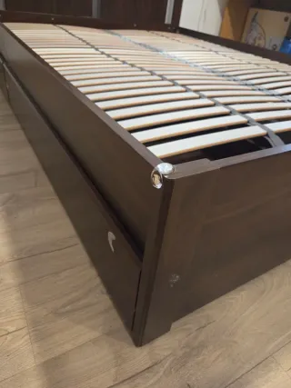 Cama Doble Madera Ikea 140×200