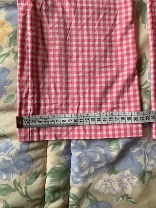 Pantalón cuadros vichy Massimo Dutti