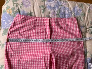 Pantalón cuadros vichy Massimo Dutti