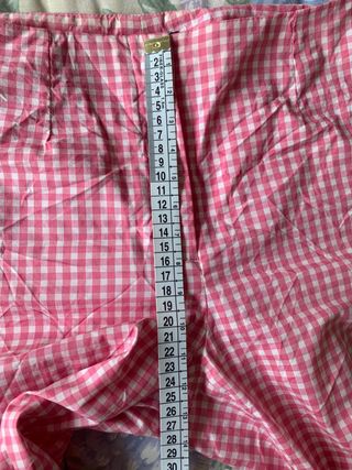 Pantalón cuadros vichy Massimo Dutti