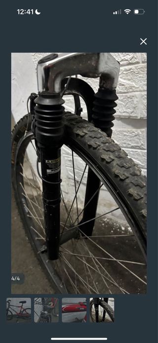 Bicicleta BH Roja y Azul