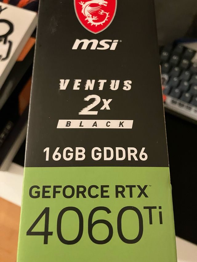 MSI RTX 4060 Ti 16GB Ventus 2X Black