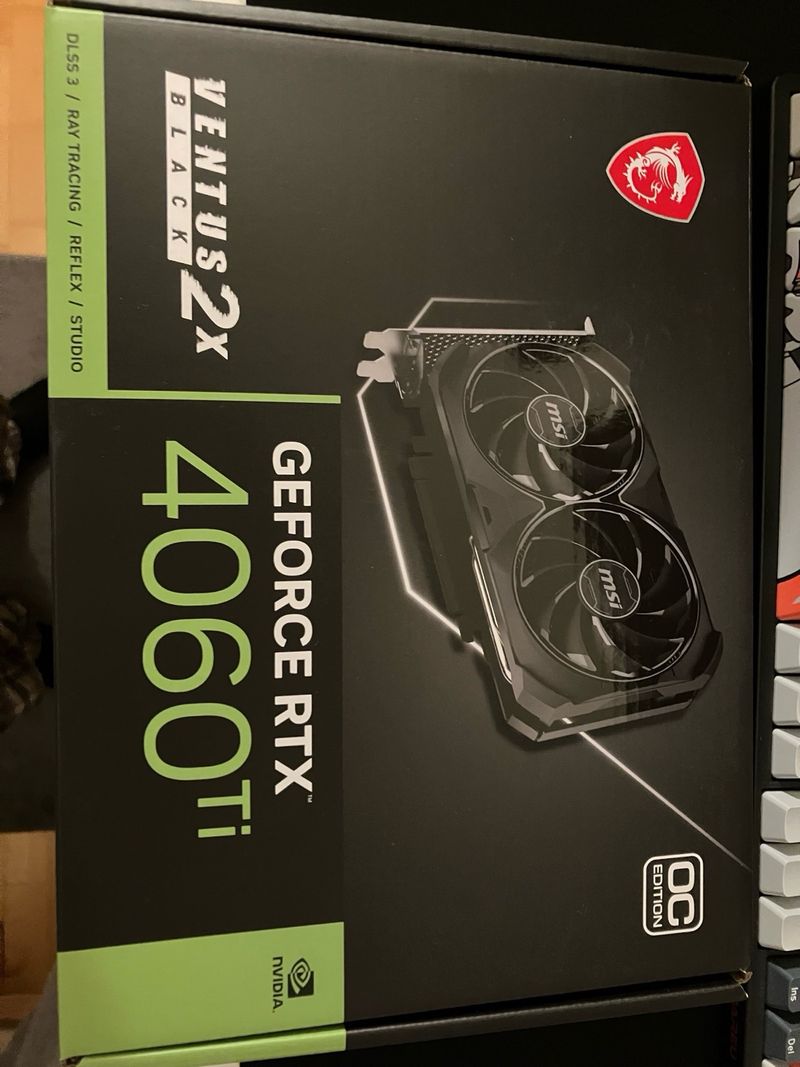 MSI RTX 4060 Ti 16GB Ventus 2X Black afbeelding 5