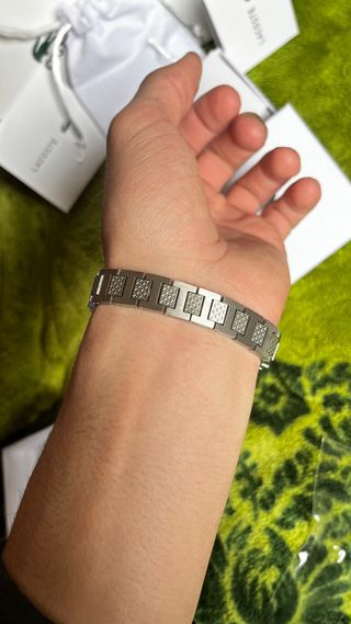 Pulsera Lacoste Plata