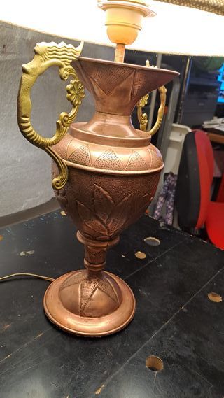 Lampada Vintage Rame Sbalzato Mano