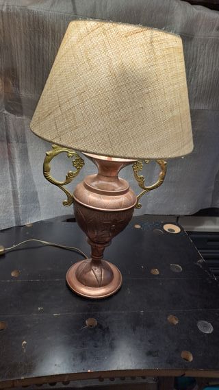 Lampada Vintage Rame Sbalzato Mano