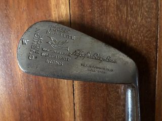 Juego de Golf vintage antiguo (bolsa+8 palos golf)