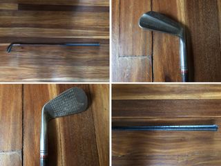 Juego de Golf vintage antiguo (bolsa+8 palos golf)