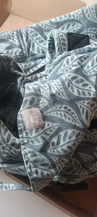STOKKE mochila portabebé de algodón orgánico