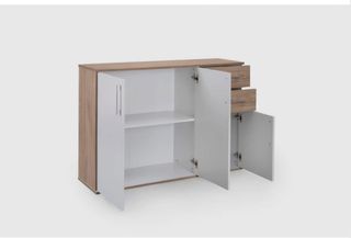 Aparador moderno madera y metal