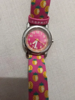 Reloj Esprit infantil piñas rosa