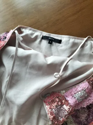 Top fiesta lentejuelas multicolor