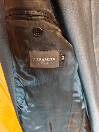 Traje Caramelo Studio gris oscuro hombre
