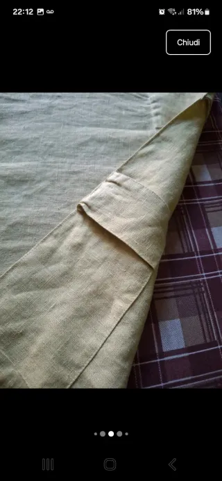 2 Tende in Lino
