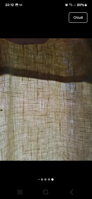 2 Tende in Lino