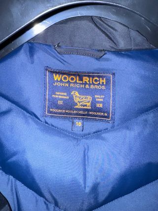 Woolrich Giubbotto/Parka Nero Tg L