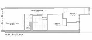 Piso en el centro de Ferrol edificio reformado