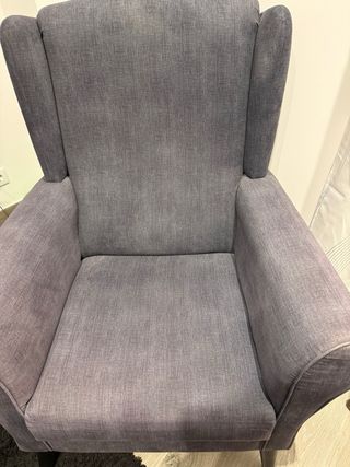 Sofá, Puff y Butaca Orejera