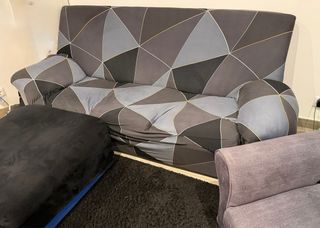 Sofá, Puff y Butaca Orejera