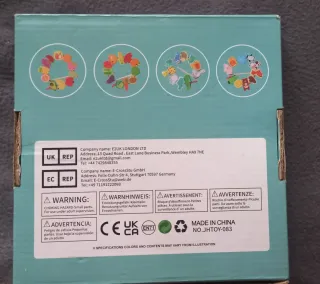 Juego Cuentas Animales Frutas 6M+