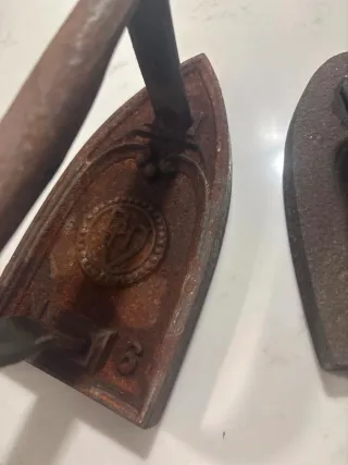 Lote 3 Planchas Hierro Fundido Antiguas