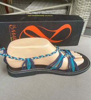 Sandalias La Marine Talla 38 Trenzadas