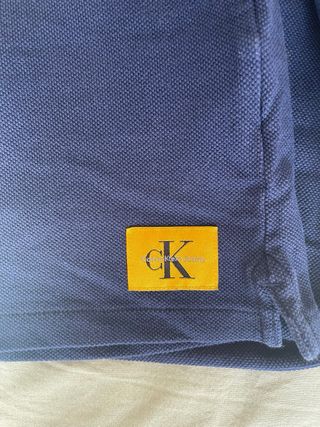 Vestido Polo Calvin Klein Azul