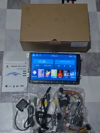 Pantalla VW 9" Android Auto y Carplay