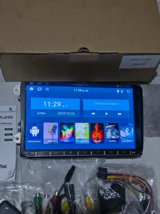 Pantalla VW 9" Android Auto y Carplay