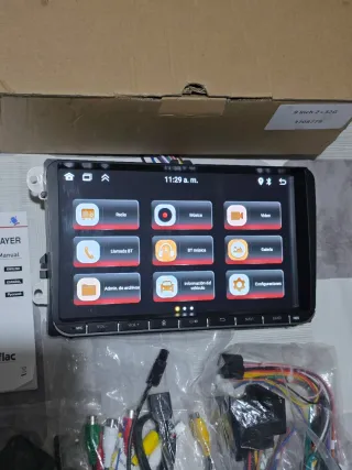Pantalla VW 9" Android Auto y Carplay