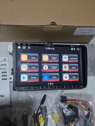 Pantalla VW 9" Android Auto y Carplay