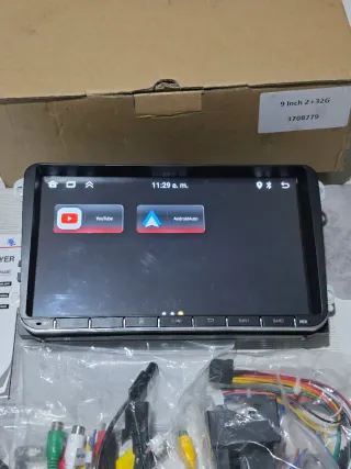 Pantalla VW 9" Android Auto y Carplay