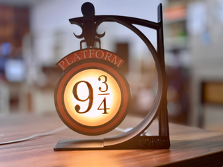 Lámpara Andén 9 3/4 Harry Potter