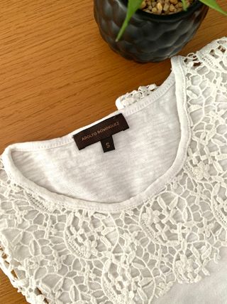 Top calado de Adolfo Dominguez. Talla S