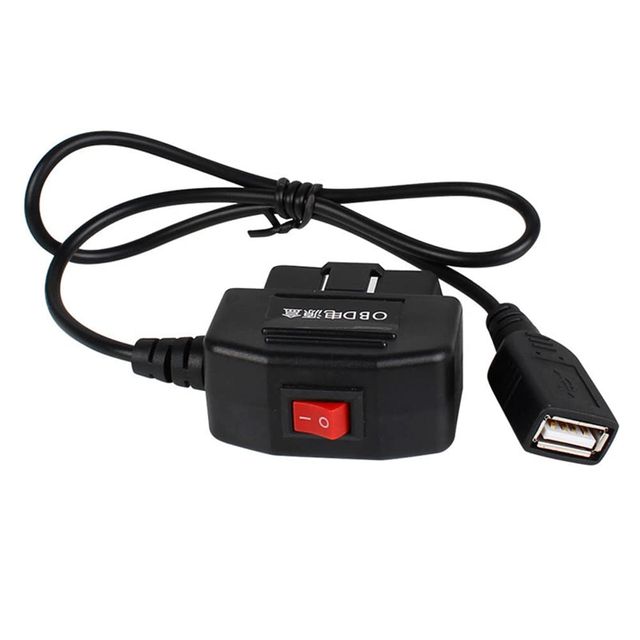 OBD2 ADAPTADOR USB CON INTERRUPTOR
