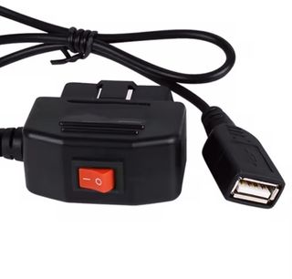 OBD2 ADAPTADOR USB CON INTERRUPTOR