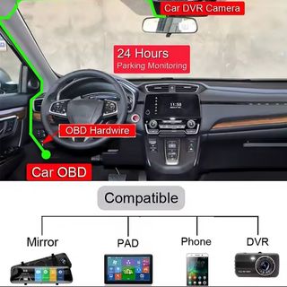 OBD2 ADAPTADOR USB CON INTERRUPTOR