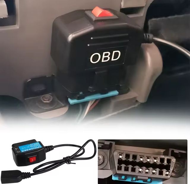 OBD2 ADAPTADOR USB CON INTERRUPTOR