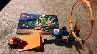 Lego City stuntz parque acrobático