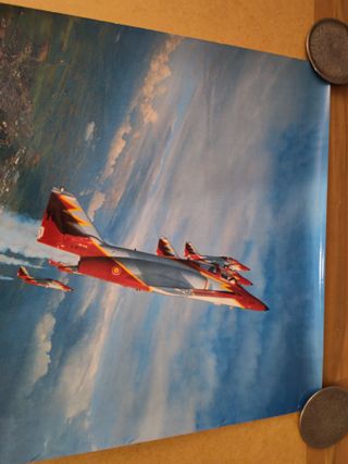 Póster Retro Patrulla Águila 1994 Original