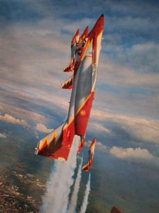 Póster Retro Patrulla Águila 1994 Original