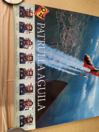 Póster Retro Patrulla Águila 1994 Original