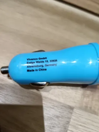 Cargador USB mechero coche 5V/1A