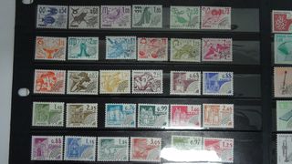 104 Sellos Preobliterados Francia